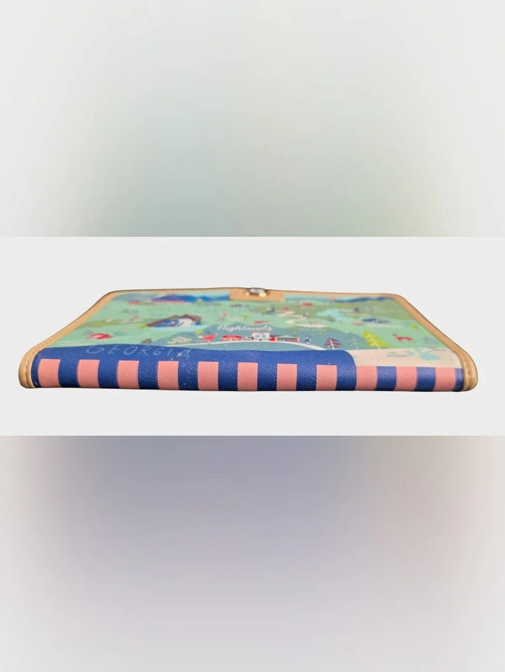 Spartina 449 Greetings From Collection - SC/NC Blue Ridge Mountains Snap Wallet